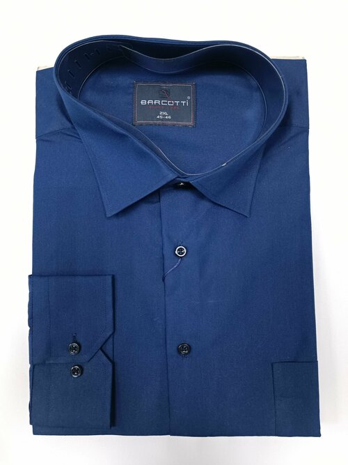 Рубашка BARCOTTI, размер 2XL(60), синий