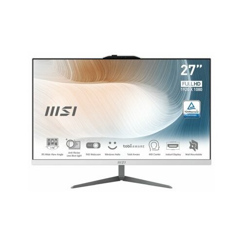 Моноблок MSI Modern AM272 12M-466XRU Intel Core i3 1215U 12 GHz16384 Mb512 Gb SSD27 Full HD 1920x1080DVD нетIntel Iris Xe GraphicsБез ОС 9S6-AF8212-466 White 7520000₽