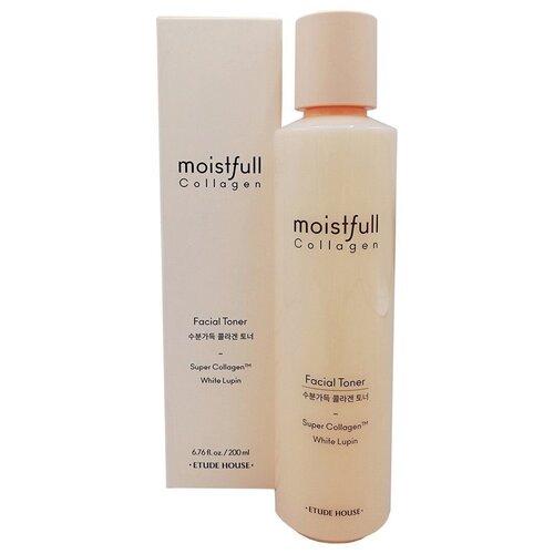 ETUDE HOUSE Moistfull Collagen Facial Toner Увлажняющий тонер тонер etude house moistfull collagen facial toner 200 мл