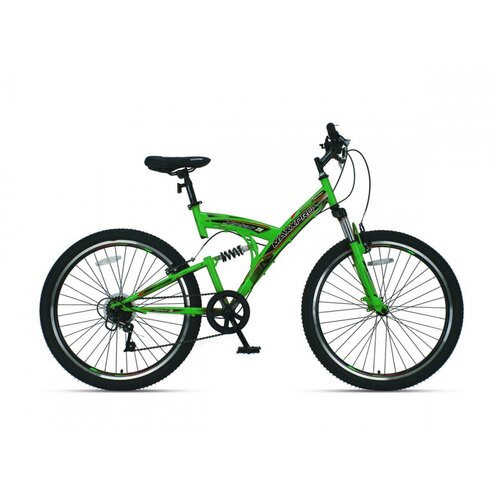 фото Велосипед maxxpro sensor 26 зелёно-чёрный