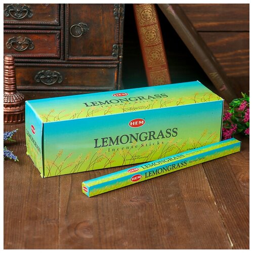 hem благовония hem 8 палочек угольные patchoulli Благовония HEM 8 палочек угольные lemongrass