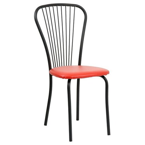 фото Стул "лайт-1" черный/красный 4071264 доляна