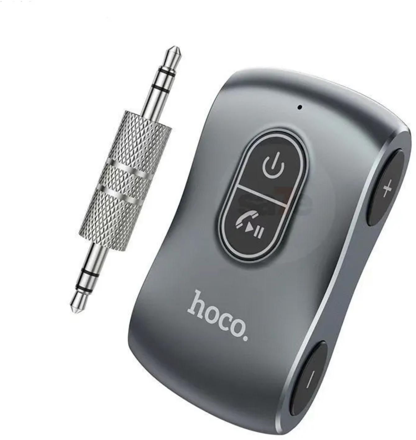 AUX Bluetooth Ресивер hoco E73 / автомобильный Bluetooth адаптер для музыки и громкой связи