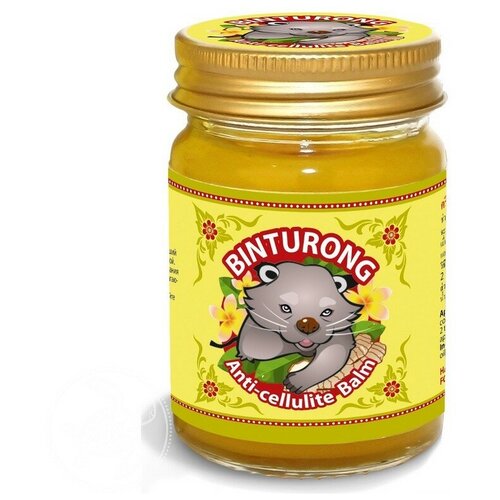 Binturong ANTI-CELLULITE BALM, Nina Buda (Бинтуронг антицеллюлитный бальзам для тела, Нина Буда), 50 мл.