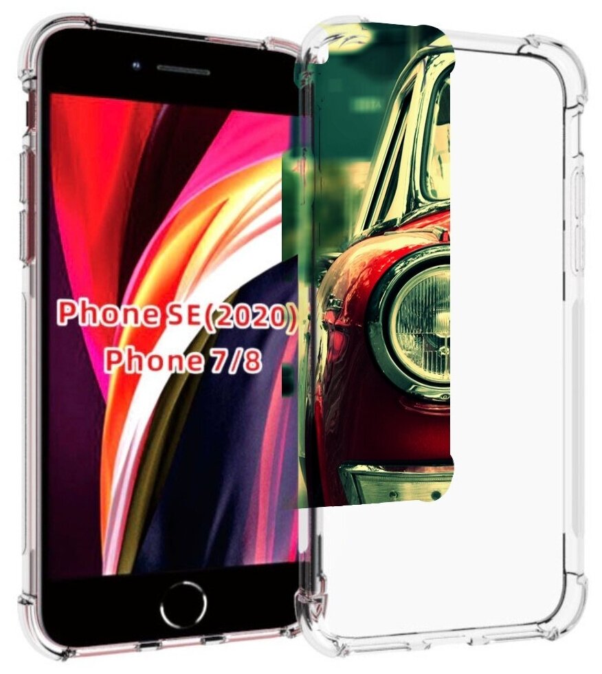 Чехол MyPads Винтажная-машина мужской для iPhone 7 4.7 / iPhone 8 / iPhone SE 2 (2020) / Apple iPhone SE3 2022 задняя-панель-накладка-бампер