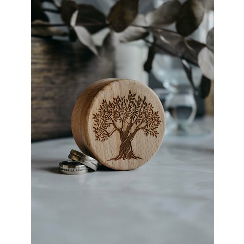 Шкатулка для колец на свадьбу. Дерево жизни