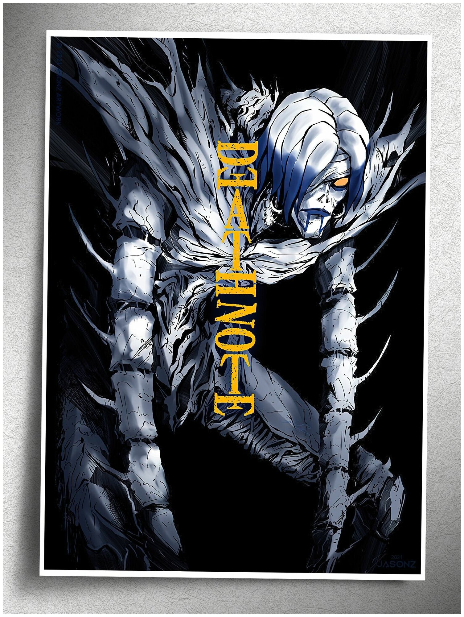 Постер Аниме: Рэм из Тетради Смерти (Death Note), на А5