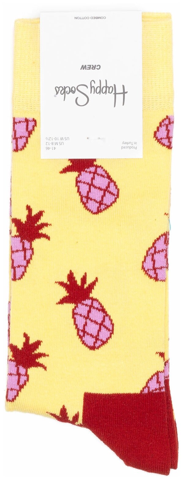 Happy Socks - Pineapple носки с ананасами 36-40
