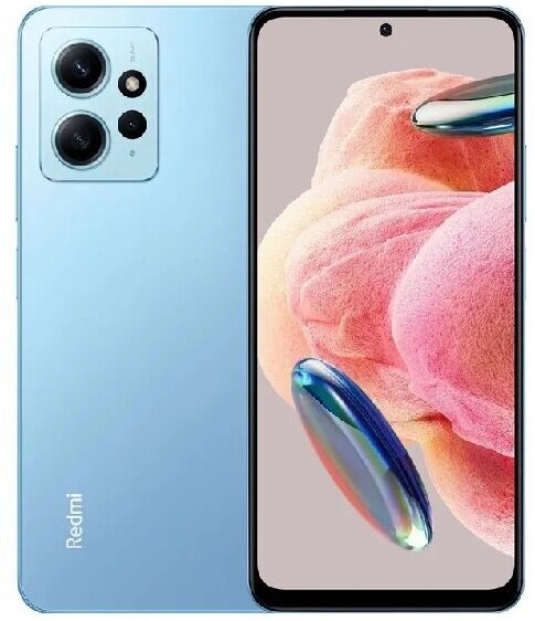 Смартфон Xiaomi Redmi Note 12 4G 6/128 ГБ Global, Dual nano SIM, Ice Blue