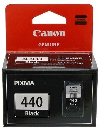 Черный картридж Canon PG-440 (Black) Объем 8ml. Для PIXMA MG2140, MG3140