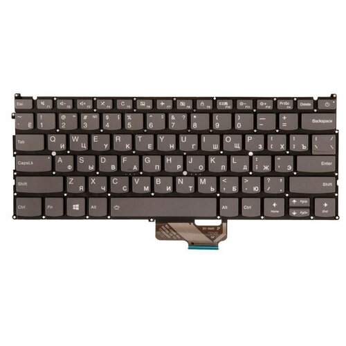 Клавиатура ZeepDeep для ноутбука Lenovo IdeaPad 720S-13 720S-13IKB 720S-13ARR черная с подсветкой 2687₽