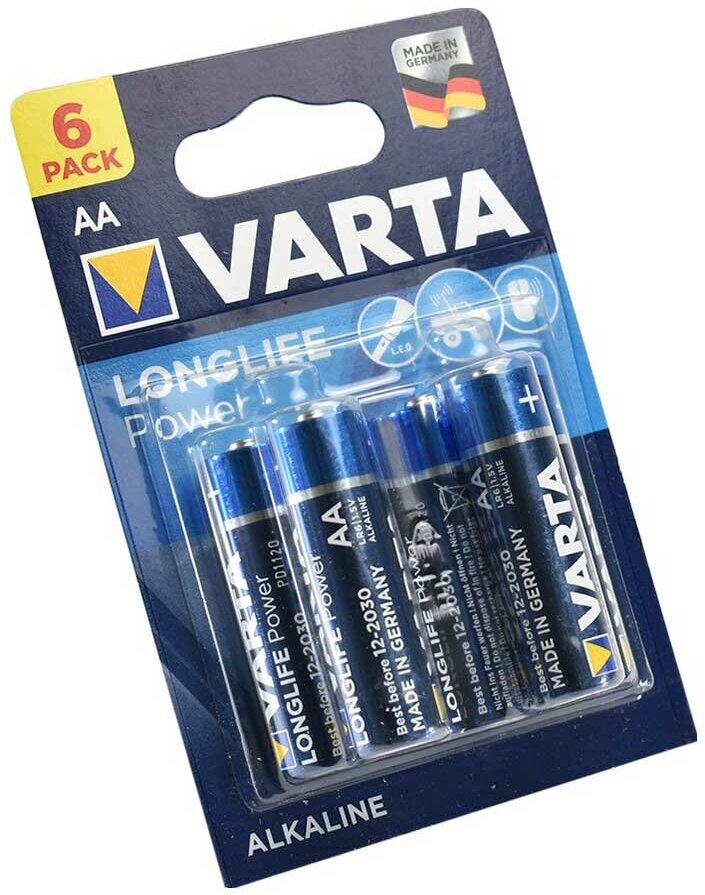 Батарейка VARTA LONGLIFE Power AA