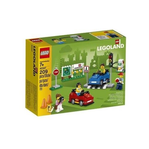 Конструктор LEGO LEGOLAND 40347 Машины из школы вождения, 209 дет. lego 40166 legoland train