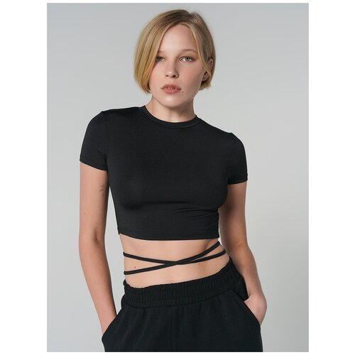 фото Футболка твое 80793 цвет: черный s