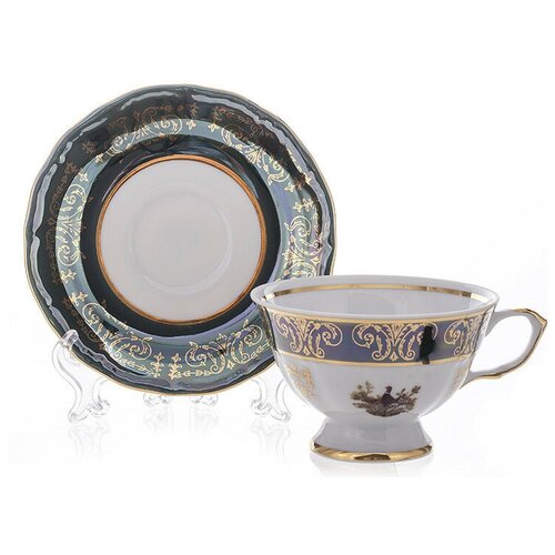 Набор чайных пар 200 мл 6 шт Bavarian Porcelain 