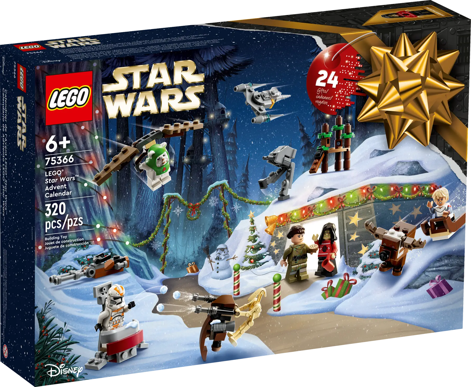 Конструктор LEGO Star Wars 75366 Адвент календарь, 320 дет.