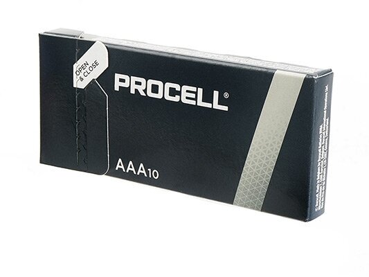 AAA Батарейка DURACELL Procell LR03-10BL MN2400, 10 шт. - фото №18