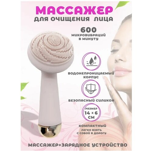 Щетка массажная для лица умывания очищения электромассажер 55000₽