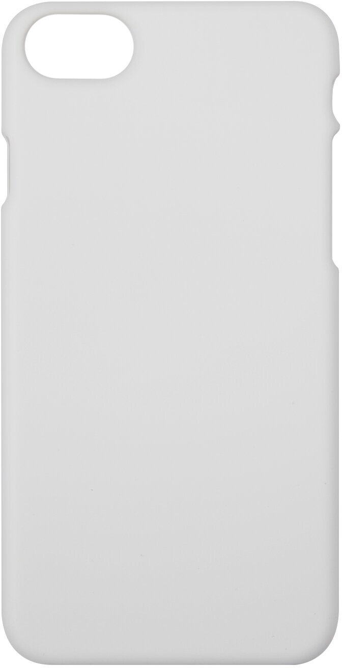 Защитный чехол-бампер на iPhone 7/8; белый soft-touch, софт тач/Накладка на Айфон 7/8 /Пластиковый чехол на iPhone 7/8 /Накладка на смартфон/Apple/Эпл