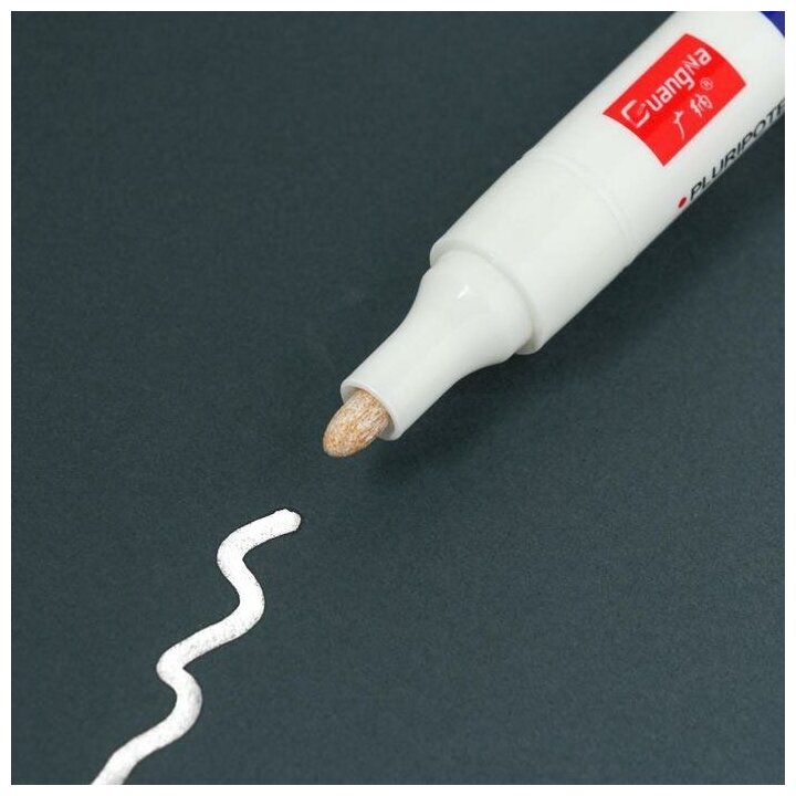 Маркер - карандаш краска для шин водонепроницаемая на масляной основе белый