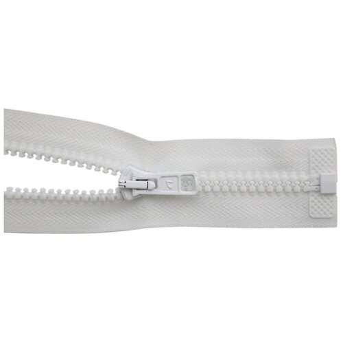 фото Застежка-молния тракторная arta-f "экстра", разъемная, 1 замок, т6, цвет: белый (001), 40 см