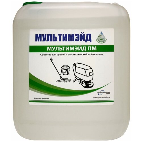 Нейтральное низкопенное моющее средство с воском, 5л, суперконцентрат