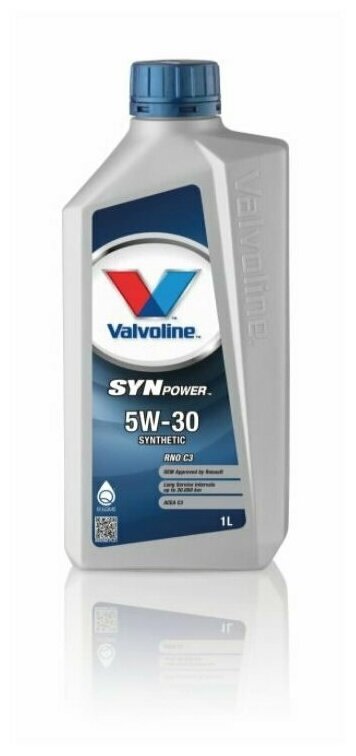Моторное масло VALVOLINE SYNPOWER RNO C3 5W30 1л. 895068