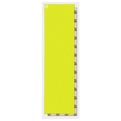 Шкурка для скейтборда dip GRIP Safety Yellow Perforated