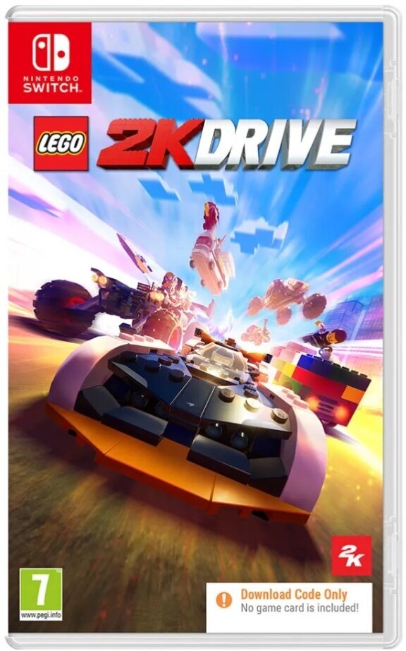 Игра Lego 2K Drive для Nintendo Switch (код загрузки в пластиковом боксе английская версия)