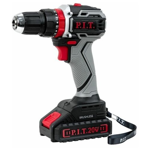 Дрель-шуруповерт аккум PIT PSR18-D4 20 В 15 Ач 40Нм 827000₽