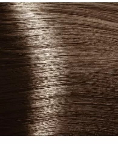 Крем-краска для волос с экстрактом женьшеня и рисовыми протеинами Kapous Studio Professional, 7.81 коричнево-пепельный блонд, 100 мл
