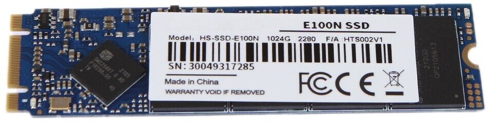 Накопитель SSD HIKVision E100N 1.0TB (HS-SSD-E100N/1024G) - фото №7
