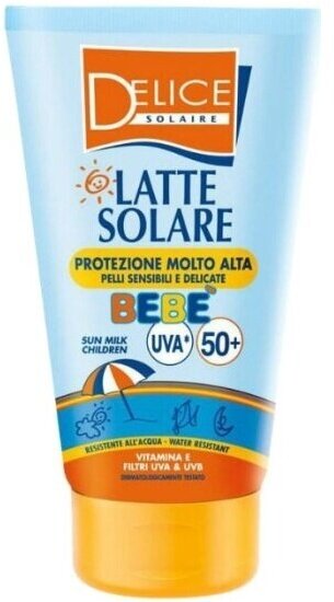 Солнцезащитное молочко для детей Delice Solaire SPF-50, 100 мл