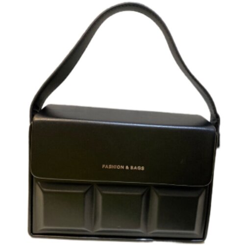 фото Сумка женская чёрная маленькая snobela