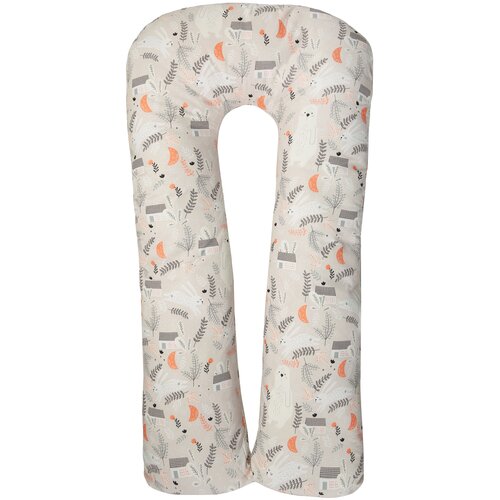 фото Наволочка к подушке для беременных amarobaby u-образная 340х35 (лес)