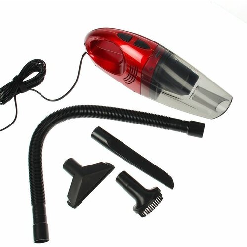 Пылесос Nova Bright для сухой и влажной уборки 100 Вт 12 В красный 560800₽