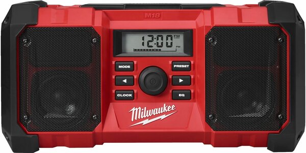 Аккумуляторный радиоприемник Milwaukee M18 JSR-0 4933451250, без АКБ и ЗУ