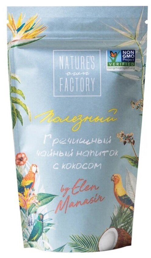 Напиток чайный Natures Own Factory Гречишный с кокосом 100г - фото №10