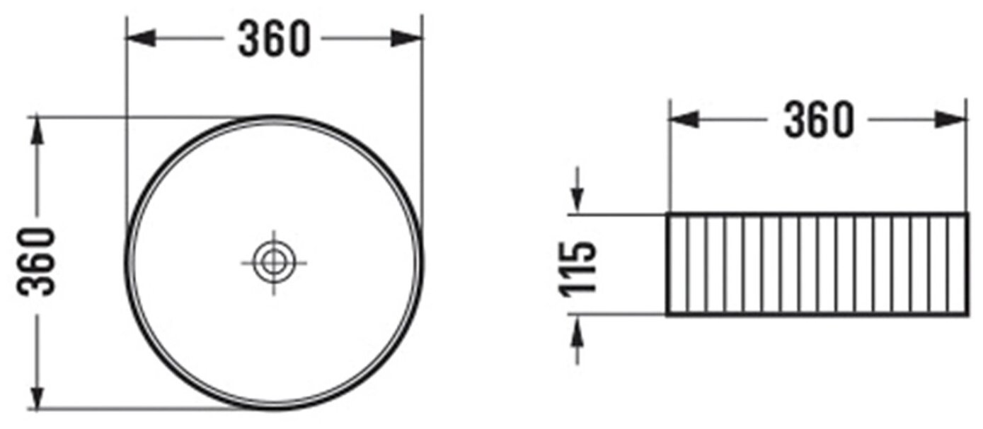 Раковина COMFORTY 78728MB черная матовая - фотография № 8