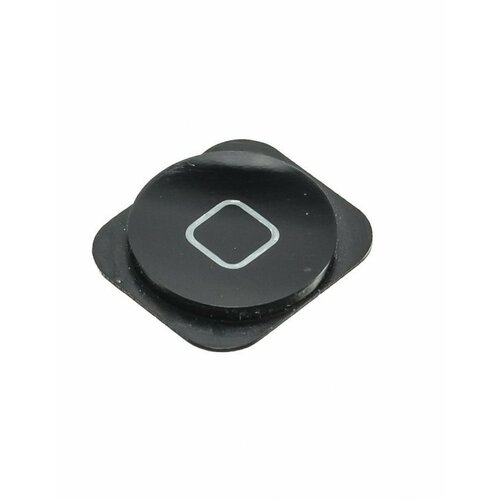 Кнопка (толкатель) Home для Apple iPhone 5C, черный кнопка толкатель для apple iphone 6 mute on off volume комплект золото