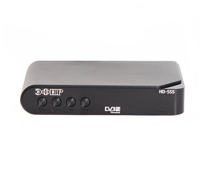 Цифровые ресиверы DVB-T2 Noname Цифровой ресивер сигнал ELECTRONICS HD-555 (Эфирный DVB-T2)