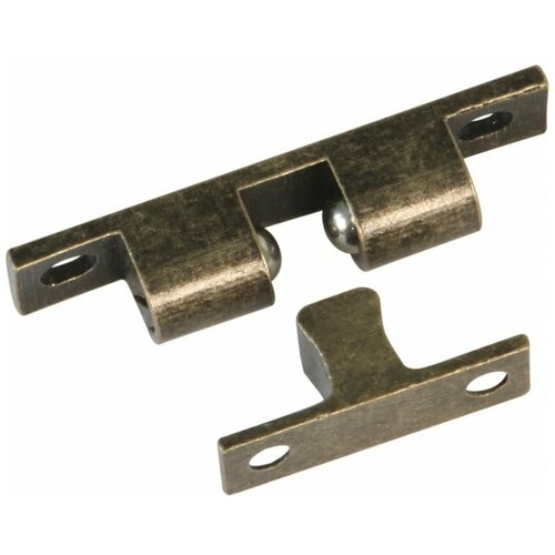 Защелка для дверей AMIG, роликовая, латунь антик, 14 A