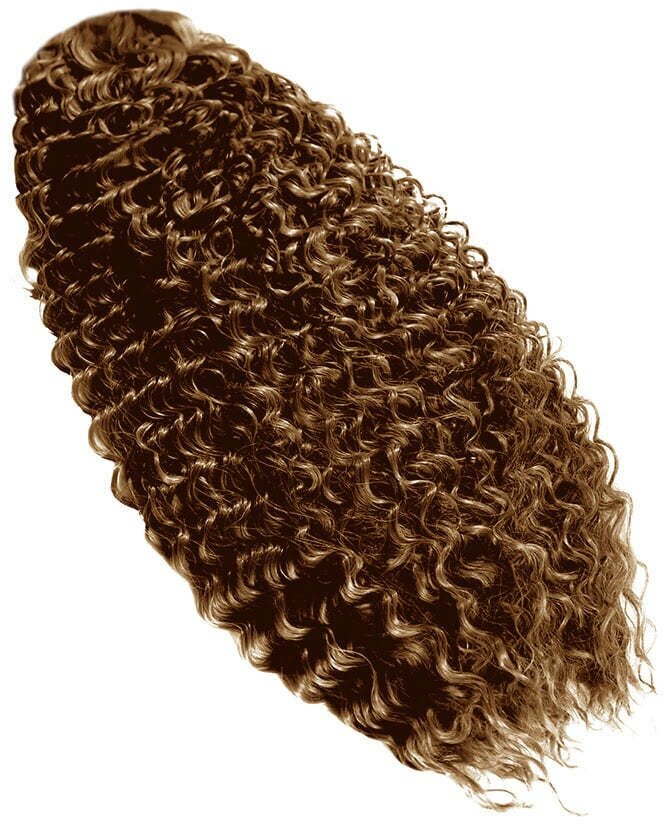 Hairshop Афролоконы для вплетения 30В 70см (Черный/Рыжий)