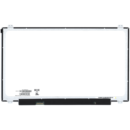 Матрица (экран) для ноутбука NT173WDM-N17, 17.3", 1600x900, 30pin, Slim (тонкая), светодиодная (LED), разъём слева, уши вверх/вниз, глянцевая