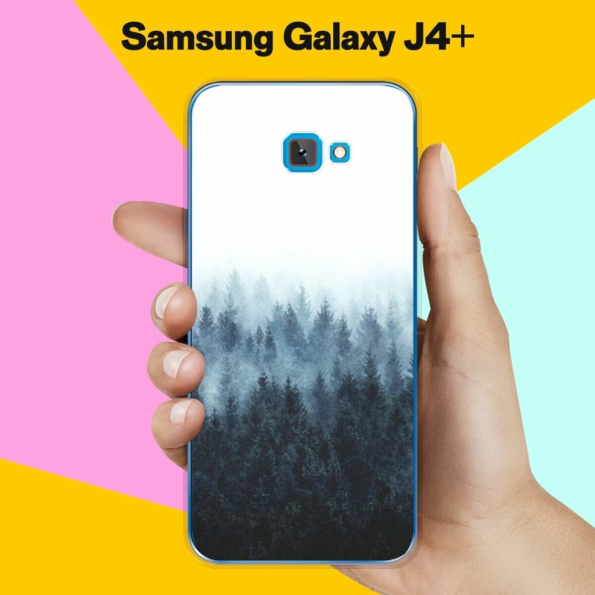 Силиконовый чехол на Samsung Galaxy J4+ Пейзаж 40 / для Самсунг Галакси Джей 4 Плюс 2018