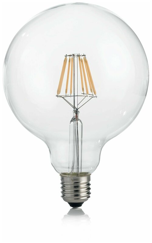 Лампа светодиодная Ideal Lux LAMPADINA CLASSIC 8Вт 1020Лм 3000К Е27 230В Прозрачная 101347