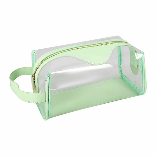 фото Косметичка lady pink, 28.1х13.5, зеленый