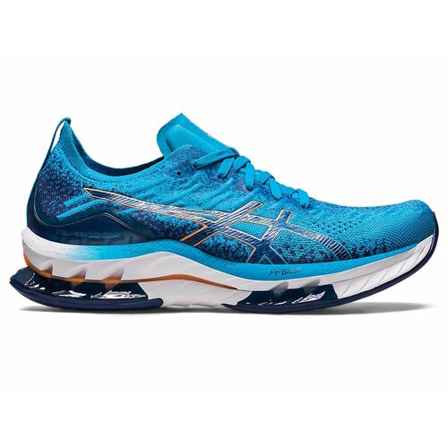 фото Кроссовки asics, полнота 7, размер m10us/eu44/280мм, мультиколор, голубой