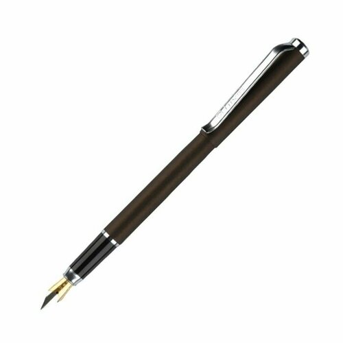 Ручка подарочная, перьевая Rega, чернила синие, графит, в футляре