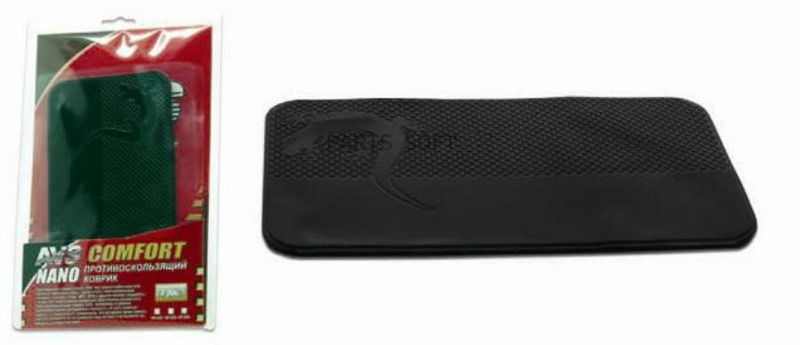 фото Коврик на панель приборов противоскользящий (140х80 мм) "AVS" (NANO, NP-009) AVS 43186 | цена за 1 шт